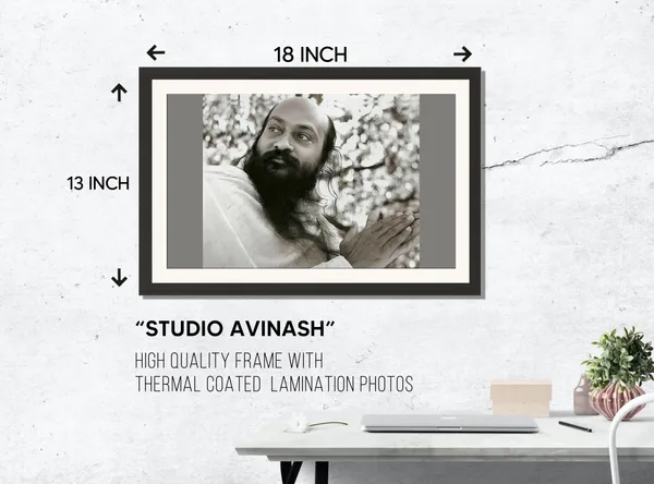 Acharya_Rajneesh_Osho_Without_Cap_Forest_Prayer_Photo_Frame_Without_Glass_|_Devotion_Among_the_Branches