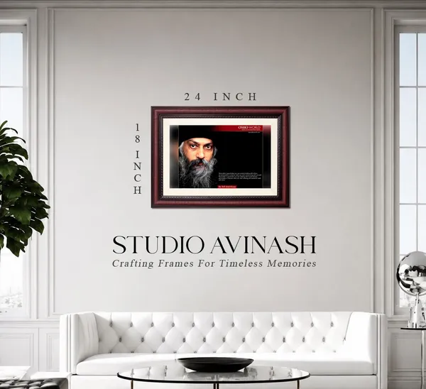 Osho_Photo_Frame_Big_Size_Reflective_Quote_Poster_Frame_Without_Glass_|_Words_on_Presence_and_Self
