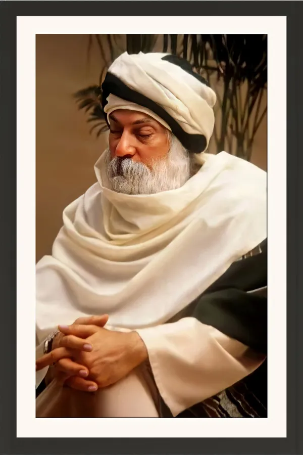 Acharya_Rajneesh_Osho_Draped_Shawl_Photo_Frame_Without_Glass_|_Wrapped_in_Quiet_Warmth