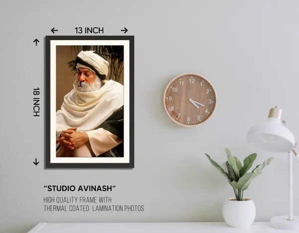 Acharya_Rajneesh_Osho_Draped_Shawl_Photo_Frame_Without_Glass_|_Wrapped_in_Quiet_Warmth