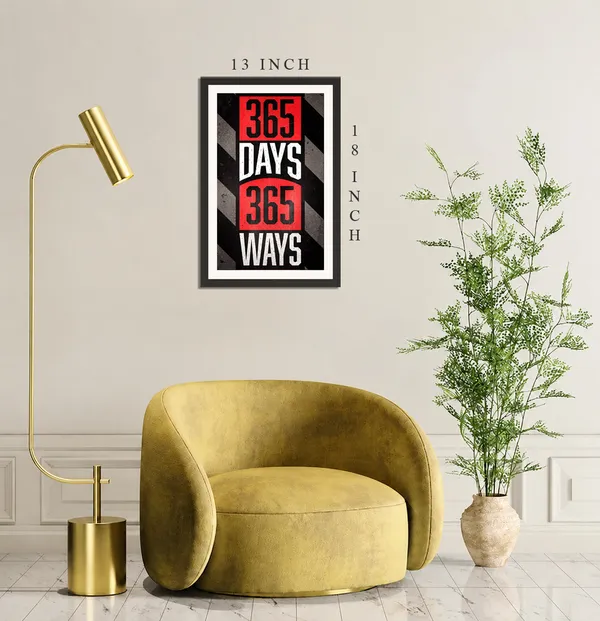 365_Days_365_Ways_Motivational_Quotes_Photo_Frame_Without_Glass