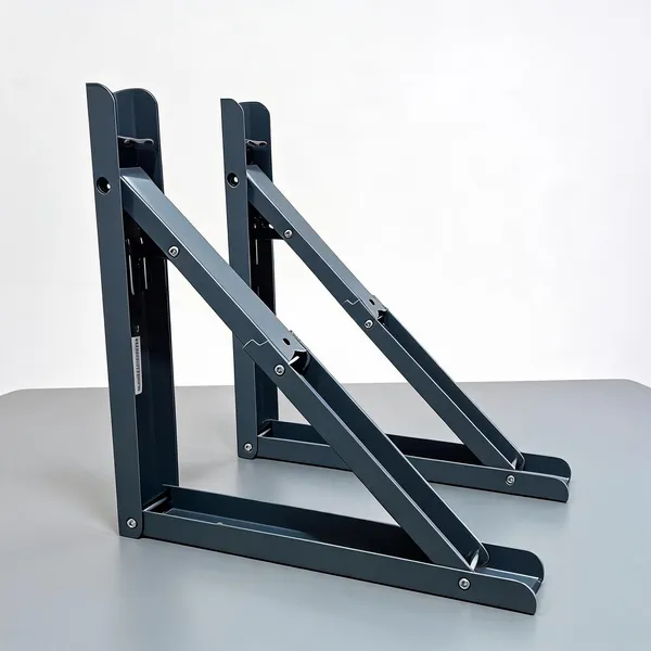 Iron_Blue_Foldable_Wall_Mounted_Triangle_Bracket_Table_Fitting