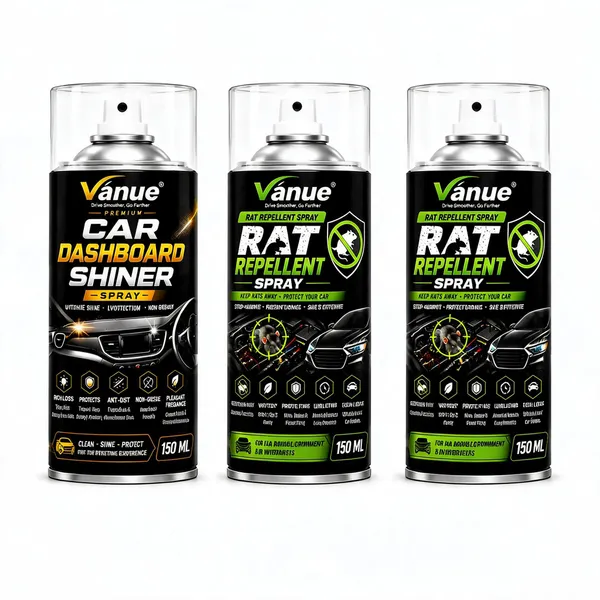 Vanue_Car_Dashboard_Shiner_And_Rat_Repellent_Spray_Combo