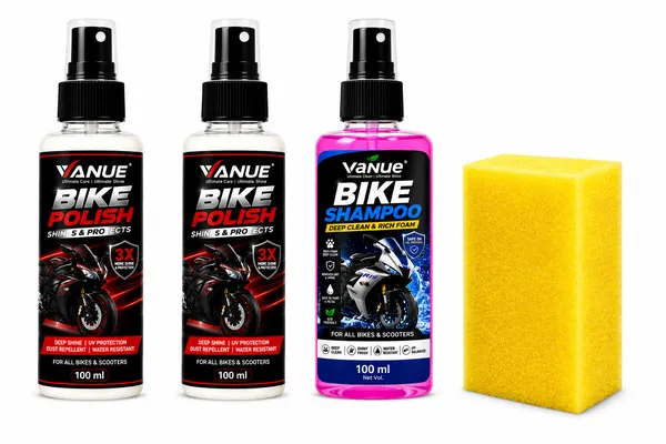Vanue_Bike_Polish_And_Shampoo_Kit_With_Sponge
