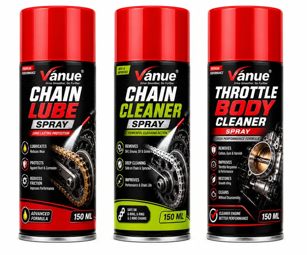 Vanue_Chain_Lube,_Chain_Cleaner_And_Throttle_Body_Cleaner_Set