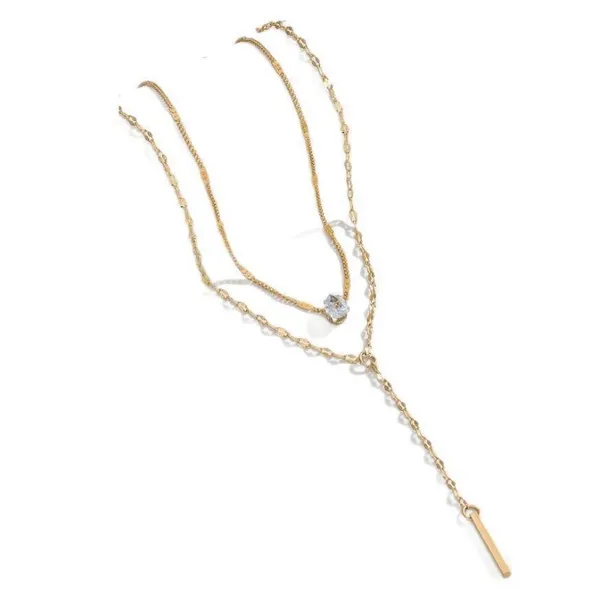Golden_Titanium_Steel_Four_Leaf_Clover_Bracelet_For_Women