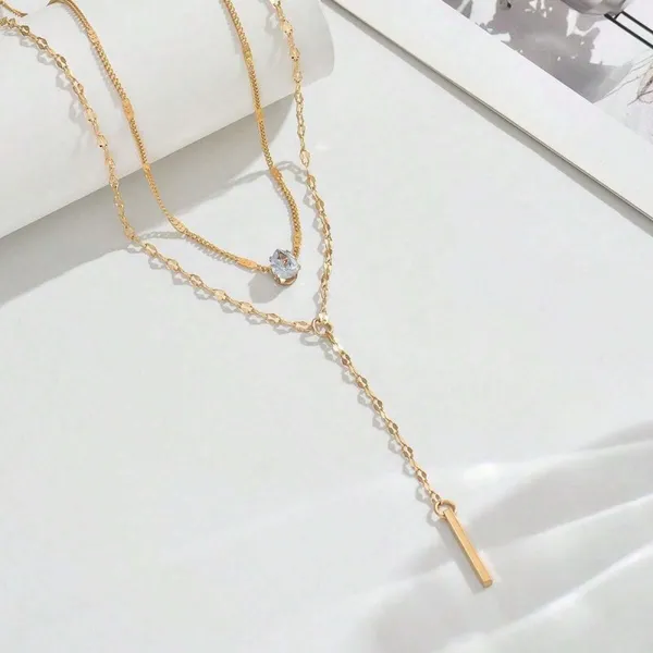 Golden_Titanium_Steel_Four_Leaf_Clover_Bracelet_For_Women