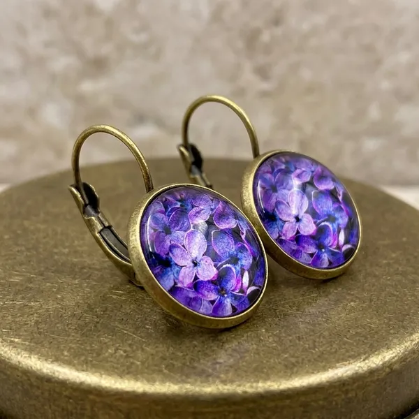 Purple_Bloom_Alloy_Gemstone_Drop_Earrings_For_Women
