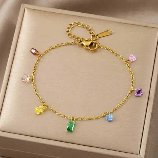 Golden_Titanium_Steel_Four_Leaf_Clover_Bracelet_For_Women