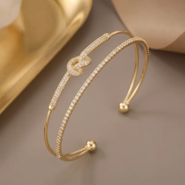 Golden_Copper_18K_Gold_Plated_Bracelet_For_Women