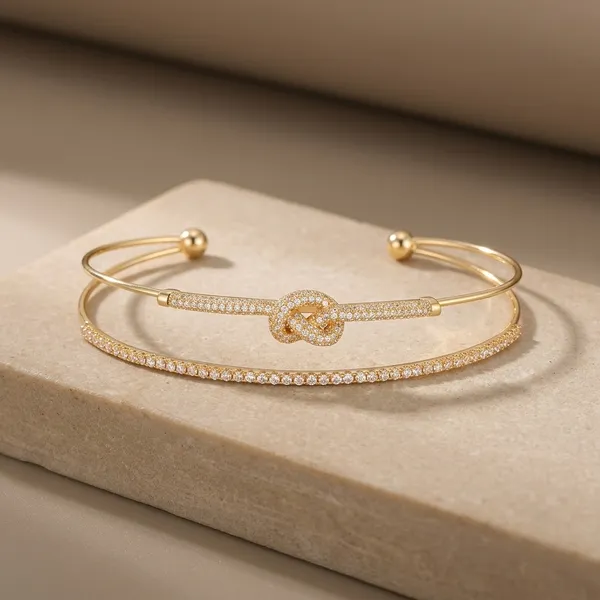 Golden_Copper_18K_Gold_Plated_Bracelet_For_Women