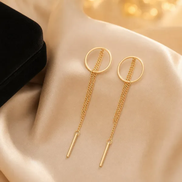 Onvi_Geometric_Tassel_Earrings_For_Women_Featuring