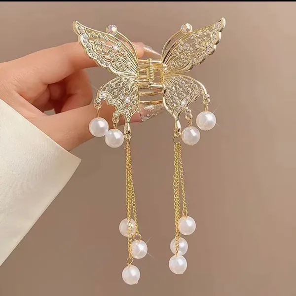 Premium_Butterfly_Crystal_Hair_Clip_with_Pearl_Dangles