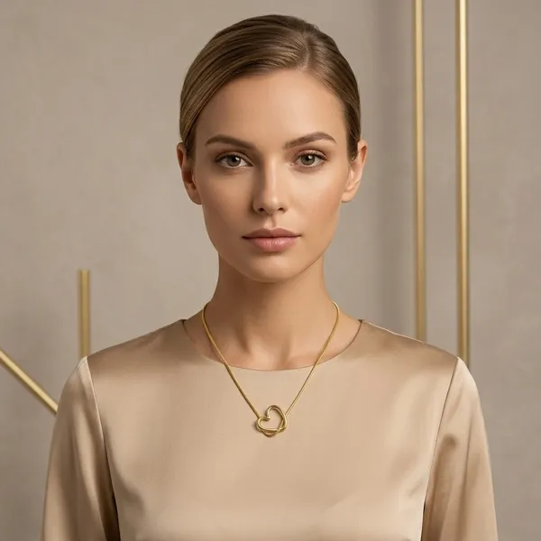 Gold_Steel_Snake_Chain_Necklace_For_Women
