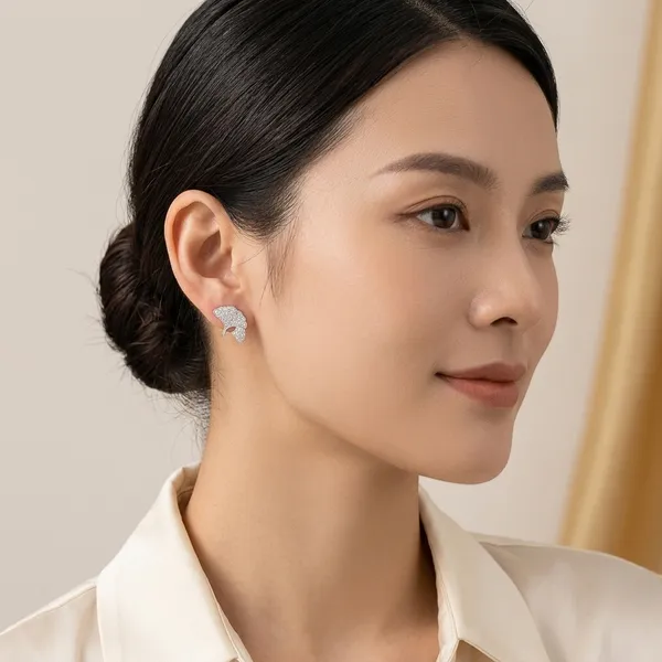 Golden_Silver_Tree_Stud_Earrings_For_Women