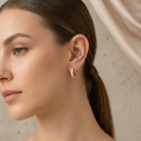 Golden_Steel_Anti-Tarnish_Small_Round_Hoop_Earrings_For_Women