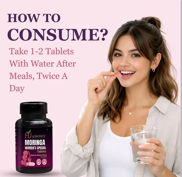 HU_Agronics_Moringa_Women_Special_Supplement_Tablets_Extract_Coated