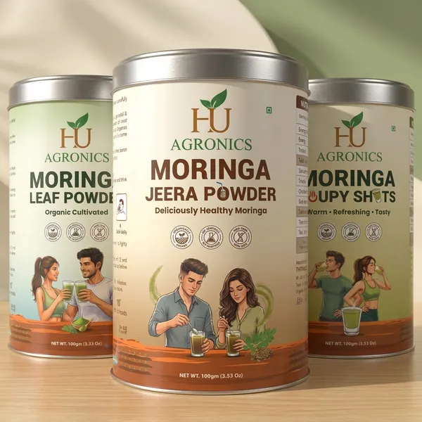 HU_Agronics_Moringa_Wellness_Combo_Leaf_Powder_Jeera_Soupy_Shots_100G_X_3