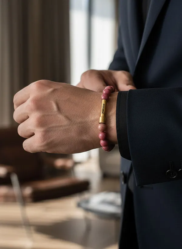 Rhodochrosite_Crystal_Bracelet_With_Manifestation_Lock