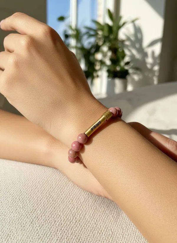 Rhodochrosite_Crystal_Bracelet_With_Manifestation_Lock