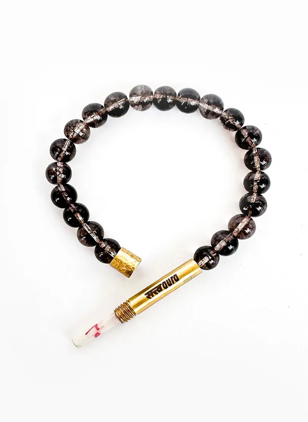 Smoky_Quartz_Crystal_Bracelet_With_Manifestation_Lock