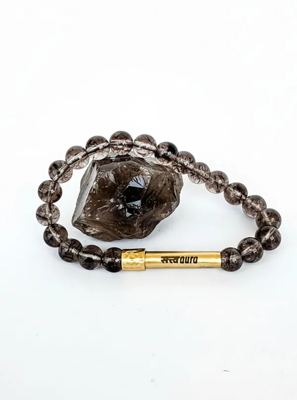 Smoky_Quartz_Crystal_Bracelet_With_Manifestation_Lock