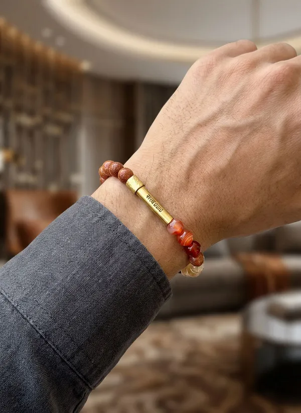 Sacral_Chakra_Crystal_Bracelet_With_Manifestation_Lock