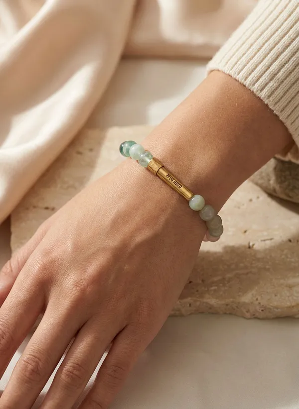 Heart_Chakra_Crystal_Bracelet_With_Manifestation_Lock