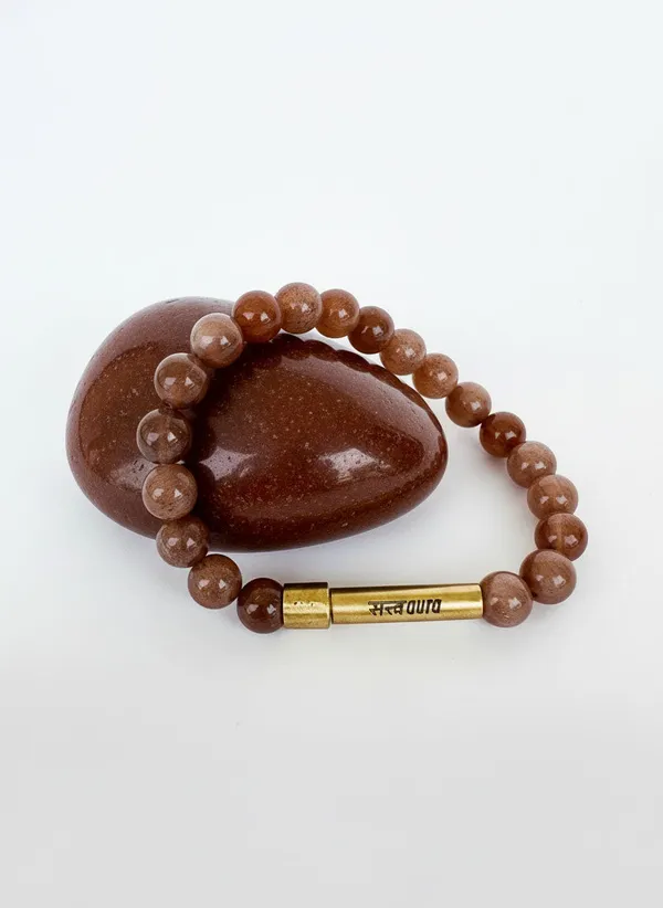 Peach_Moonstone_Crystal_Bracelet_With_Manifestation_Lock
