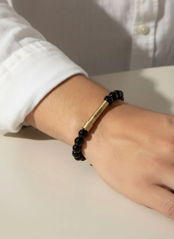 Black_Onyx_Crystal_Bracelet_With_Manifestation_Lock