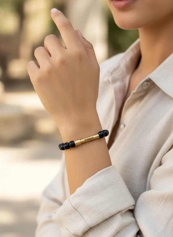 Black_Obsidian_Crystal_Bracelet_With_Manifestation_Lock