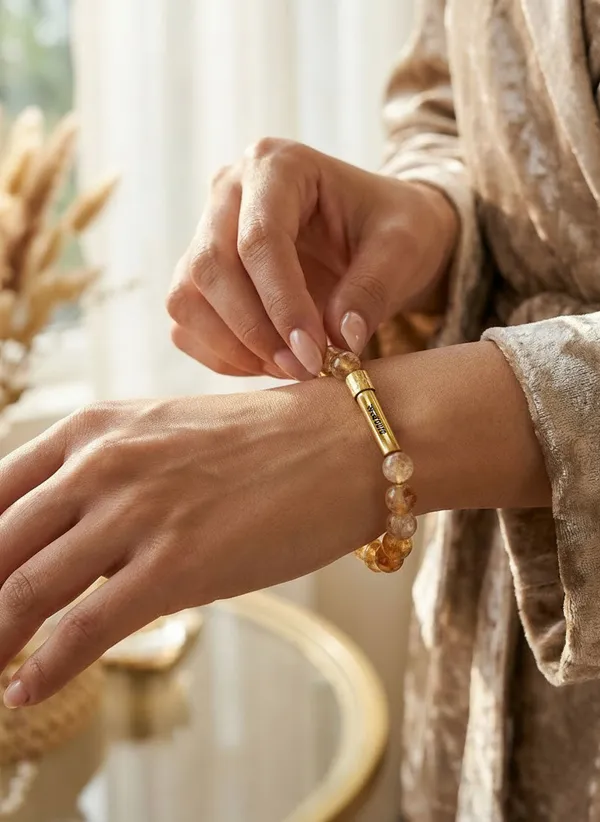 Citrine_Crystal_Bracelet_With_Manifestation_Lock