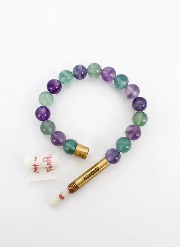 Fluorite_Crystal_Bracelet_With_Manifestation_Lock
