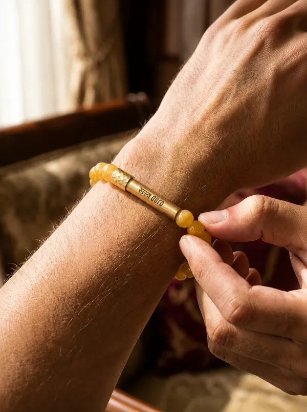 Yellow_Aventurine_Crystal_Bracelet_With_Manifestation_Lock
