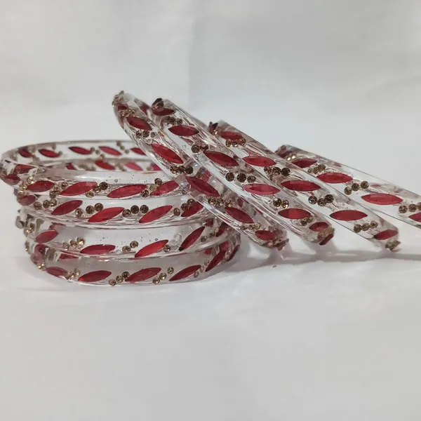 Red_And_Gold_Glass_Bangles_Set_For_Women