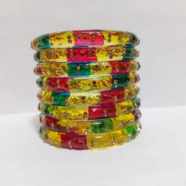 Multicolor_Glass_Bangles_Set_For_Women