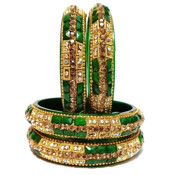 Green_Glass_Bangles_Set_For_Women