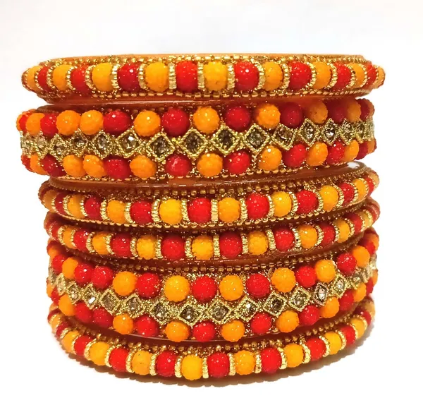 Red_And_Orange_Glass_Bangles_Set_For_Women