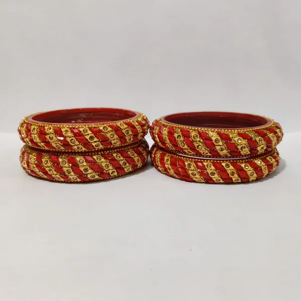 Red_And_Gold_Glass_Bangles_Set_For_Women