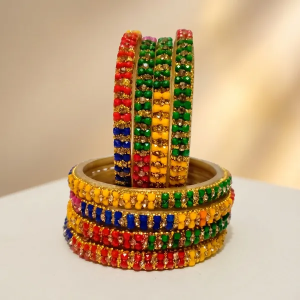 Multicolor_Glass_Bangles_Set_For_Women