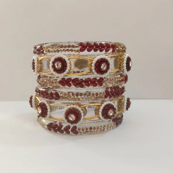 maroon_set_glass_bangle