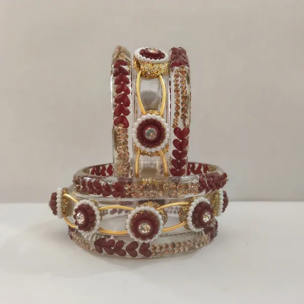maroon_set_glass_bangle