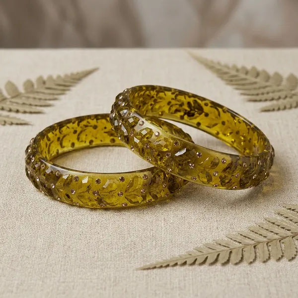 Olive_Green_Glass_Bangles_Set_For_Women