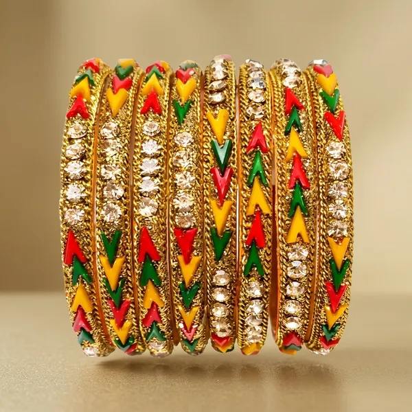 Multicolor_Glass_Bangles_Set_For_Women
