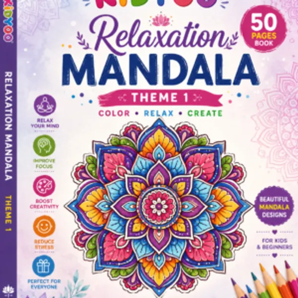 Relaxation_Mandala_Art_Theme_1_50_Unique_Mandala_Designs_For_Mindful_Coloring_Relaxation_Creativity_Pack_Of_2
