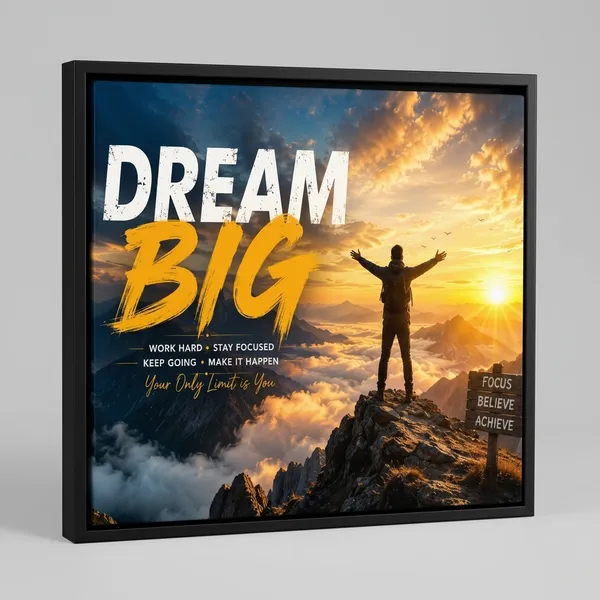 Dream_Big_Inspirational_Quote_Framed_Canvas_Wall_Art_|_Premium_Hd_Print