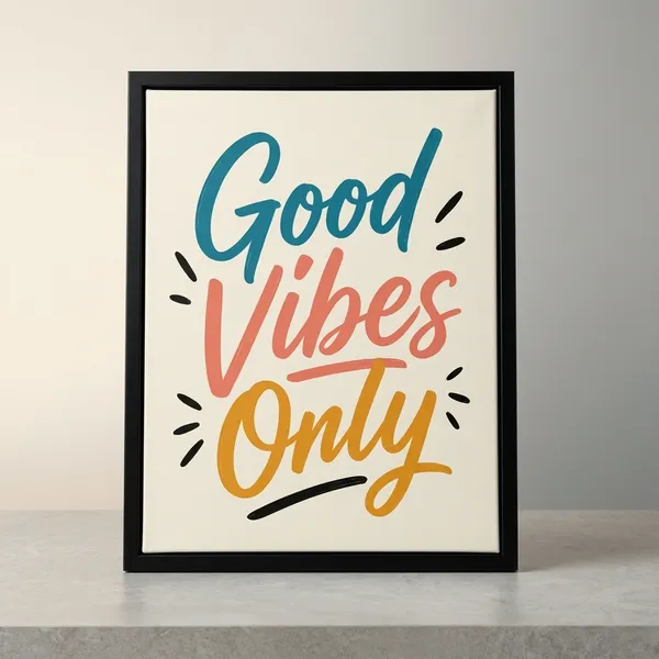 Good_Vibes_Only_Modern_Quote_Framed_Canvas_Wall_Art_|_Premium_Hd_Print