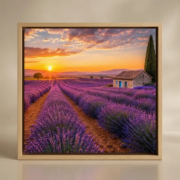 Lavender_Fields_Floral_Artwork_Framed_Canvas_Wall_Art_|_Premium_Hd_Print