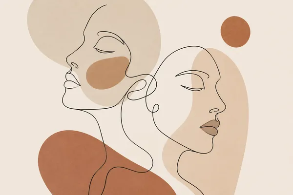 Minimalist_Faces_Modern_Artwork_Framed_Canvas_Wall_Art_|_Premium_Hd_Print