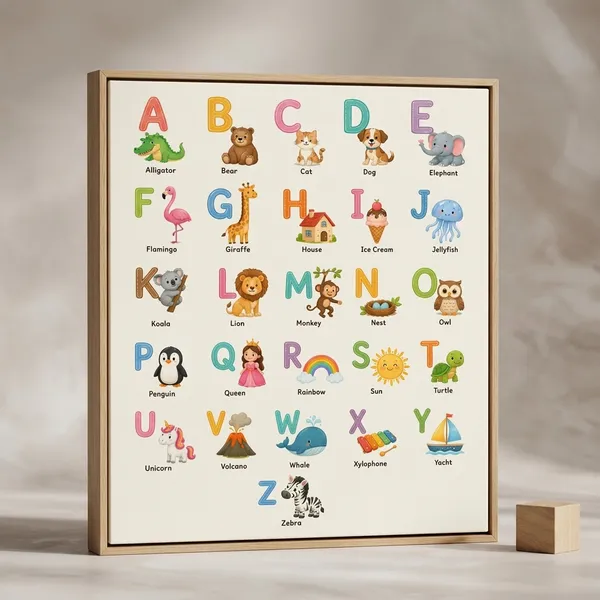 Alphabet_A-Z_Learning_Poster_Educational_Wall_Art_For_Kids